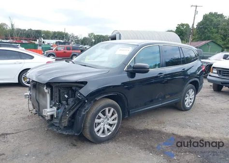 2019 Honda Pilot Lx из США, поврежденный, VIN 5FNYF6H12KB030980